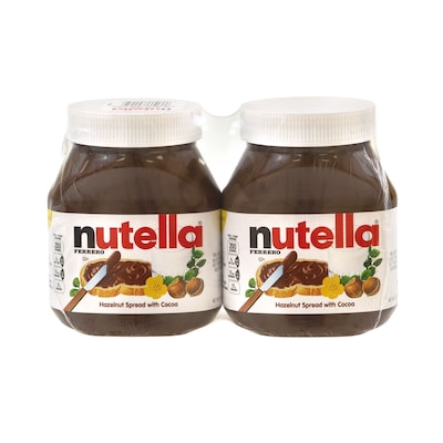 Nutella Chocolate Hazelnut Spread, Twin Pack, 26.5 oz. (220-00624)