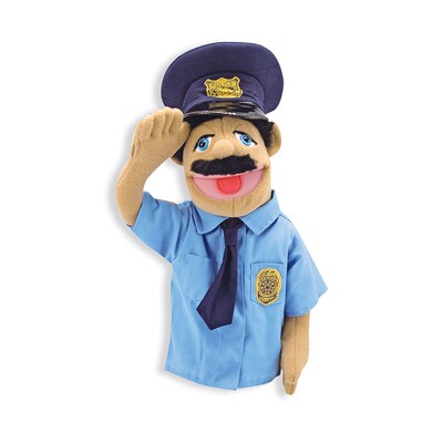 Melissa & Doug® People Puppets, Police Officer
