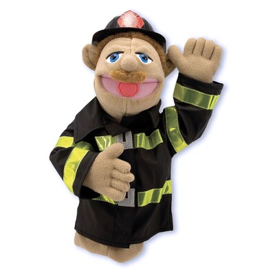 Melissa & Doug® People Puppets, Firefighter