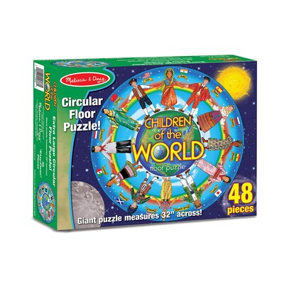 Melissa & Doug® Floor Puzzles, Children Around the World