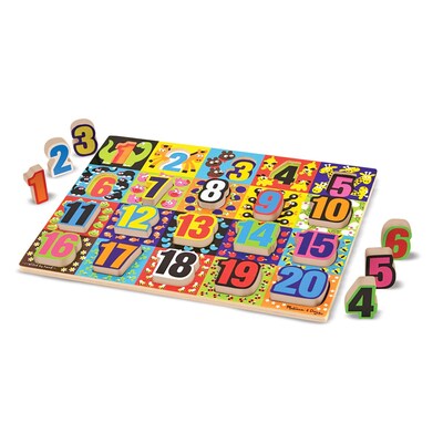 Melissa & Doug® Chunky Puzzles, Jumbo Numbers