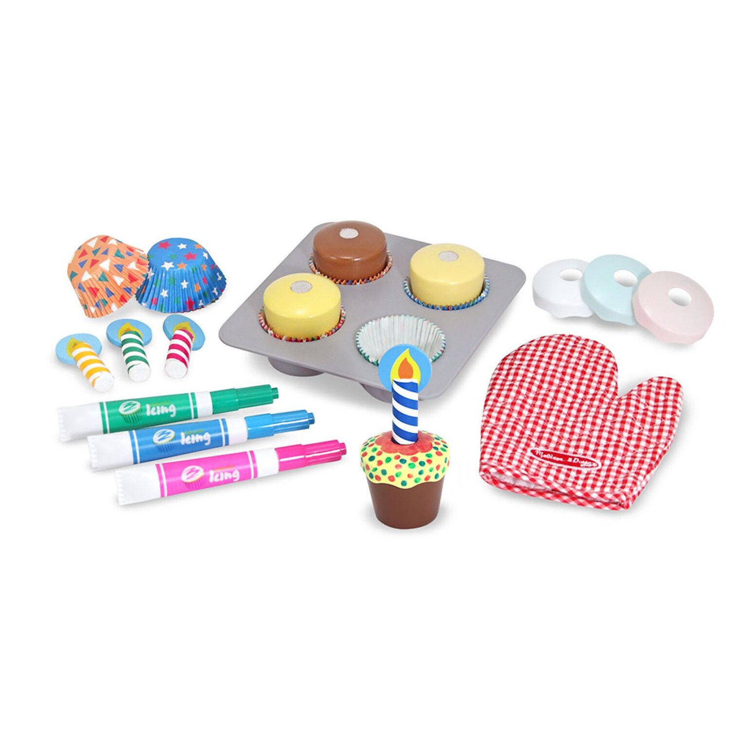 Melissa & Doug® Bake & Decorate Cupcake Set