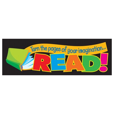 Trend® Bookmarks, Turn the pages of your imagination...READ