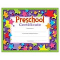 Awards, Preschool Certificate