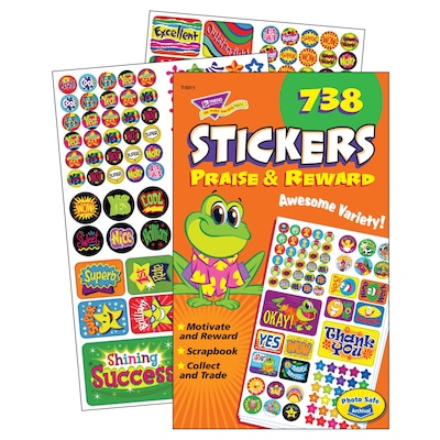 Trend Sticker Pads, Praise & Reward