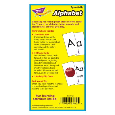 Trend® ESL & ELL Resources, Skill Drill Flash Cards, Alphabet