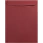 JAM Paper 10 x 13 Open End Catalog Envelopes, Dark Red, 100/Pack (31287541)