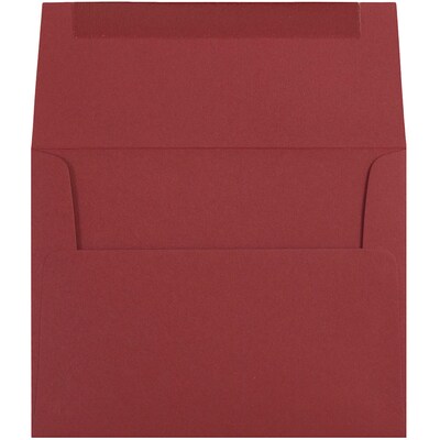 JAM Paper® A2 Invitation Envelopes, 4.375 x 5.75, Dark Red, Bulk 1000/Carton (31511305B)