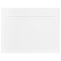 JAM Paper® 10 x 13 Booklet Strathmore Envelopes, Bright White Wove, 100/Pack (900855504C)