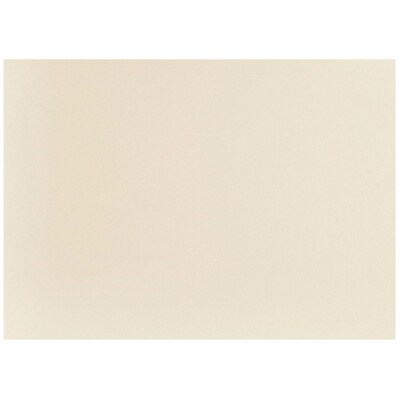 JAM Paper® Blank Note Cards, 4bar size, 3 1/2 x 4 7/8, Ivory, 50/pack (175960i)