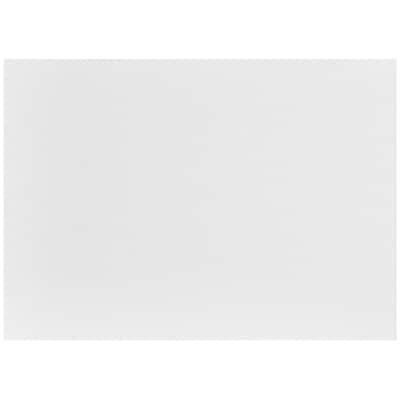 JAM Paper® Blank Note Cards, 4bar size, 3 1/2 x 4 7/8, White, 50/pack (175963i)