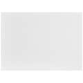 JAM Paper® Blank Note Cards, 4bar size, 3 1/2 x 4 7/8, White, 50/pack (175963i)
