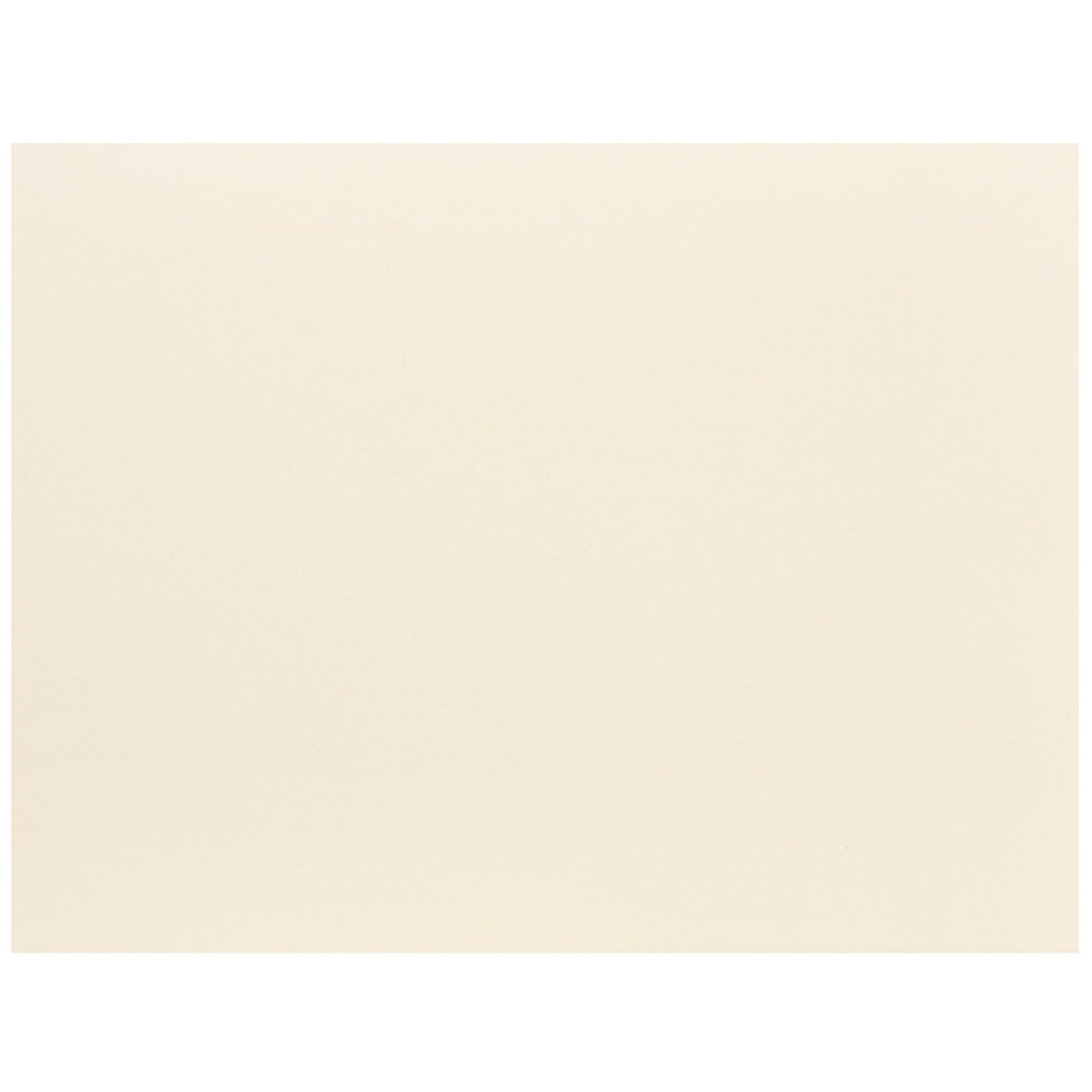 JAM Paper® Blank Note Cards, A2 size, 4.5 x 5.5, Ivory, 50/pack (175971i)