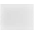 JAM Paper® Blank Note Cards, A2 size, 4.5 x 5.5, White, 50/pack (175972i)