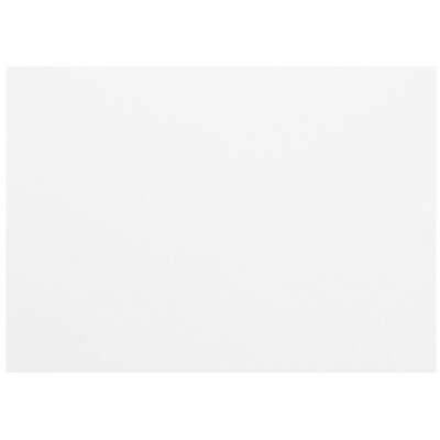 JAM Paper® Blank Note Cards, A6 size, 4 5/8 x 6 1/4, White, 50/pack (175992i)