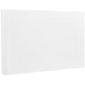 JAM Paper® Blank Note Cards, A6 size, 4 5/8 x 6 1/4, White, 50/pack (175992i)