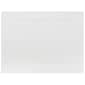 JAM Paper® Blank Note Cards, A6 size, 4 5/8 x 6 1/4, White Panel, 50/pack (1751001i)