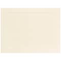 JAM Paper® Blank Note Cards, A7 size, 5 1/8 x 7, Ivory Panel, 50/pack (98040i)