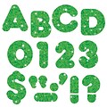 Green Sparkle Letters & Numbers Set, 4