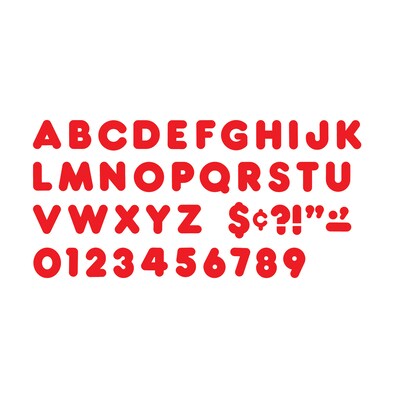 Trend® 2 Ready Letters®, Casual Red