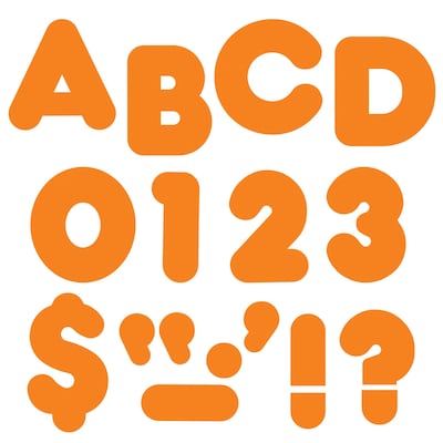 Trend® 4 Ready Letters®, Casual Orange