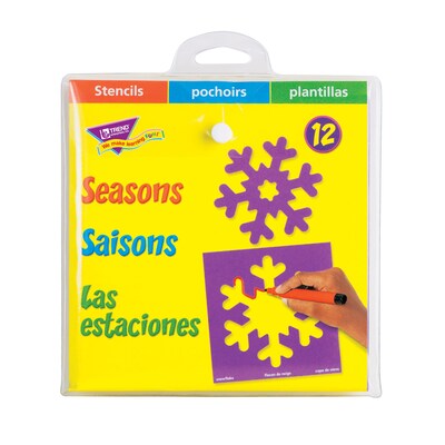 Trend Enterprises® Stencil, Seasons