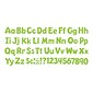 Trend Enterprises® Ready Letters® 4" Playful Combo Pack, Lime