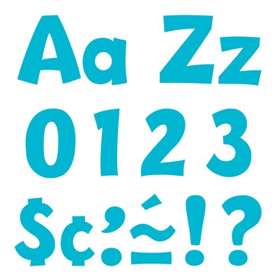 Trend Enterprises® Ready Letters® 4 Playful Combo Pack, Sky Blue