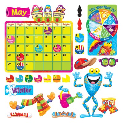 Trend Enterprises® Frog-Tastic® Bulletin Board Set, Calendar