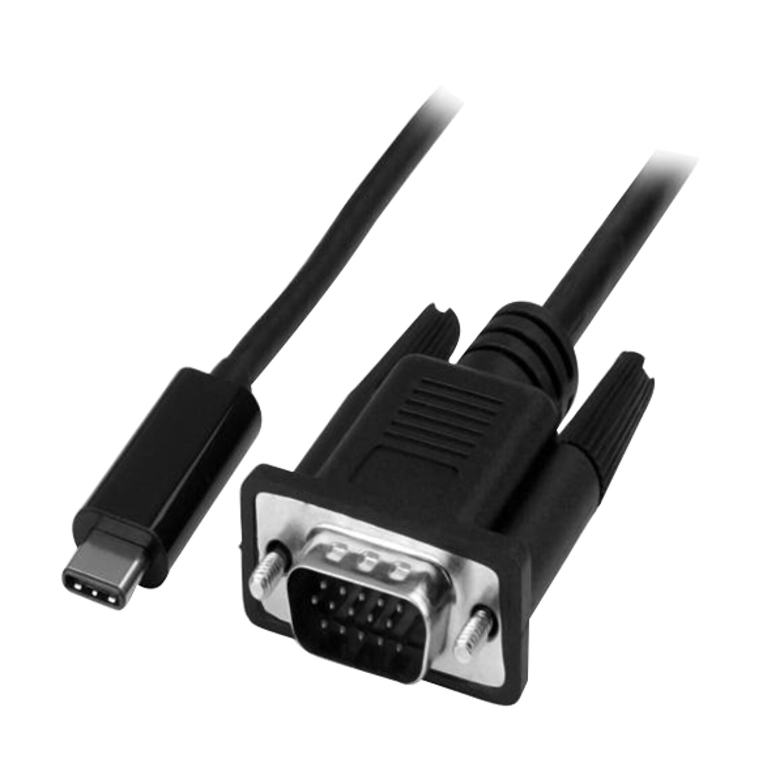 StarTech.com® USB-C to VGA Male/Male Adapter Cable, 1 m, Black (CDP2VGAMM1MB)