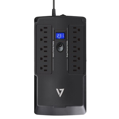 V7® 10 Outlets 632 J 750 VA/450 W Desktop UPS, 6 (UPS1DT750-1N)