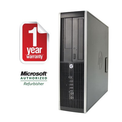 Hp 6300 Refurbished Small Form Factor Desktop Computer Core I5-3470 3.2Ghz, 4096, 250, DVD-RW, W10P64