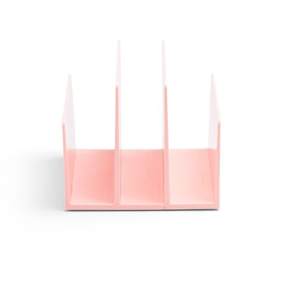 Poppin, Blush, Fin File Sorter (104438)