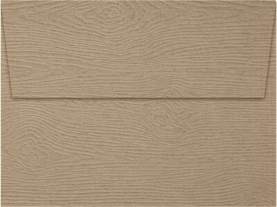 LUX A7 Invitation Envelopes (A7) - Oak Woodgrain - Pack of 250 (2445170)