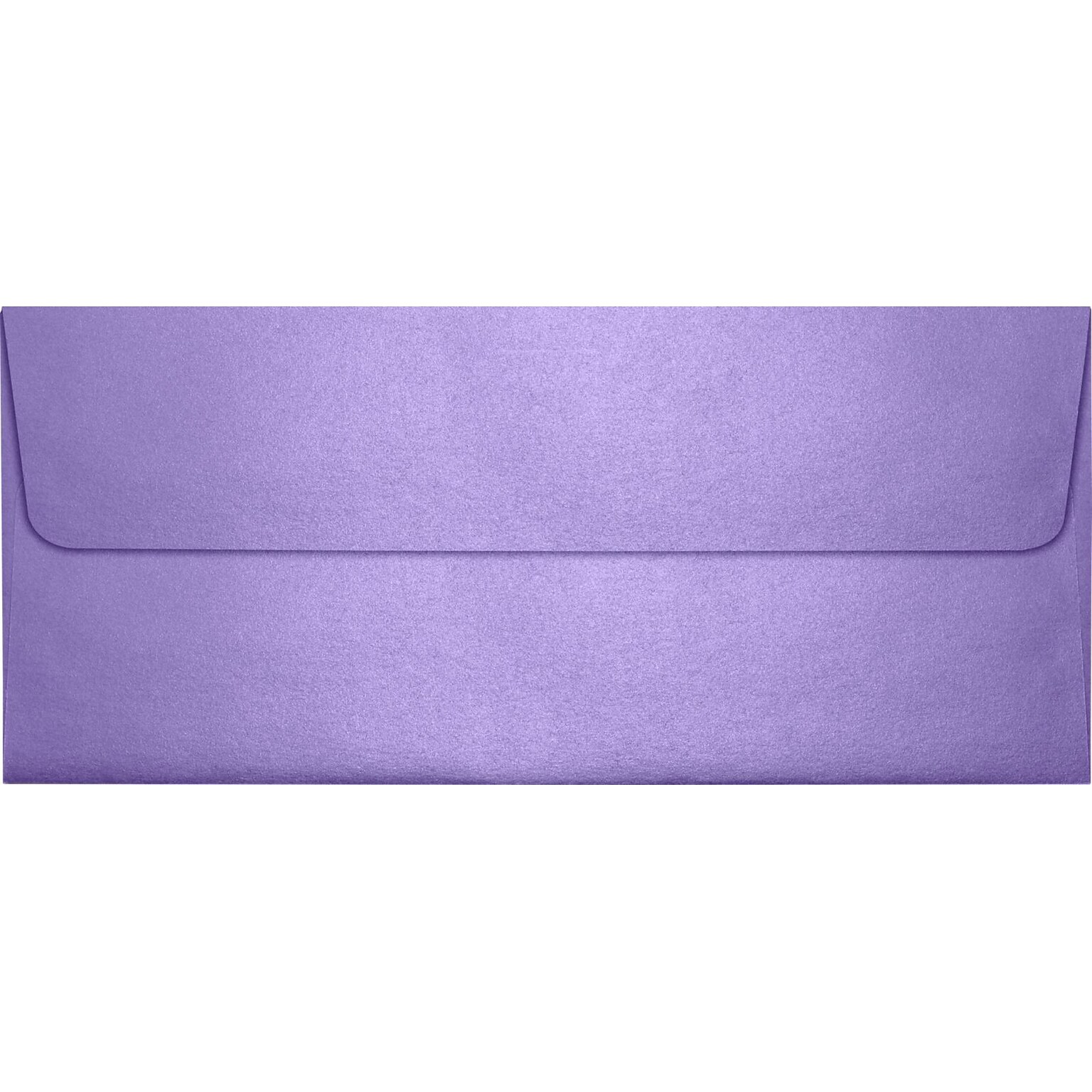 LUX Square Flap #10 Envelope, 4-1/8 x 9-1/2, Amethyst Metallic Purple, 50/Pack (5360-17-50)