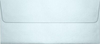 LUX® 80lbs. 4 1/8 x 9 1/2 #10 Square Flap Envelopes, Aquamarine Metallic, 500/BX