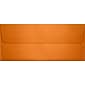 LUX® 4 1/8 x 9 1/2 #10 80lbs. Square Flap Envelopes W/Glue Closure, Flame Metallic Orange