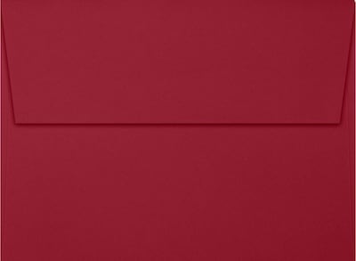 LUX A7 Invitation Envelopes (5 1/4 x 7 1/4) 50/Box, Garnet (EX4880-26-50)