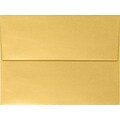 LUX A7 Invitation Envelopes (5 1/4 x 7 1/4) 50/Box, Gold Metallic (5380-07-50)