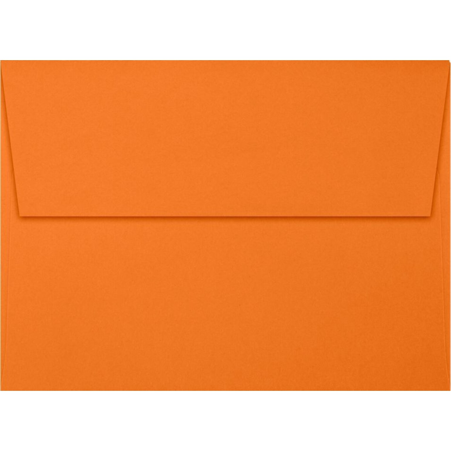 LUX A7 Invitation Envelopes (5 1/4 x 7 1/4) 50/Box, Mandarin (EX4880-11-50)