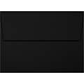 LUX A7 Invitation Envelopes (5 1/4 x 7 1/4) 500/Box, Midnight Black (F-4580-B-500)