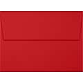 LUX A7 Invitation Envelopes (5 1/4 x 7 1/4) 50/Box, Ruby Red (EX4880-18-50)