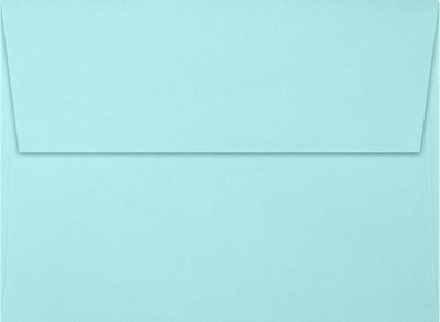 LUX A7 Invitation Envelopes (5 1/4 x 7 1/4) 500/Box, Seafoam (LUX-4880-113500)