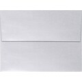 LUX A7 Invitation Envelopes (5 1/4 x 7 1/4) 50/Box, Silver Metallic (5380-06-50)