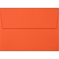 LUX A7 Invitation Envelopes (5 1/4 x 7 1/4) 250/Box, Tangerine (LUX-4880-112250)