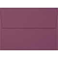 LUX® 80lbs. 5 1/4 x 7 1/4 A7 Invitation Envelopes W/Peel & Press, Vintage Plum Purple, 1000/BX