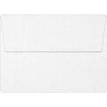 LUX A7 Invitation 100% Recycled Envelopes, 5.25 x 7.25, White, 50/Box (4880-WPC-50)