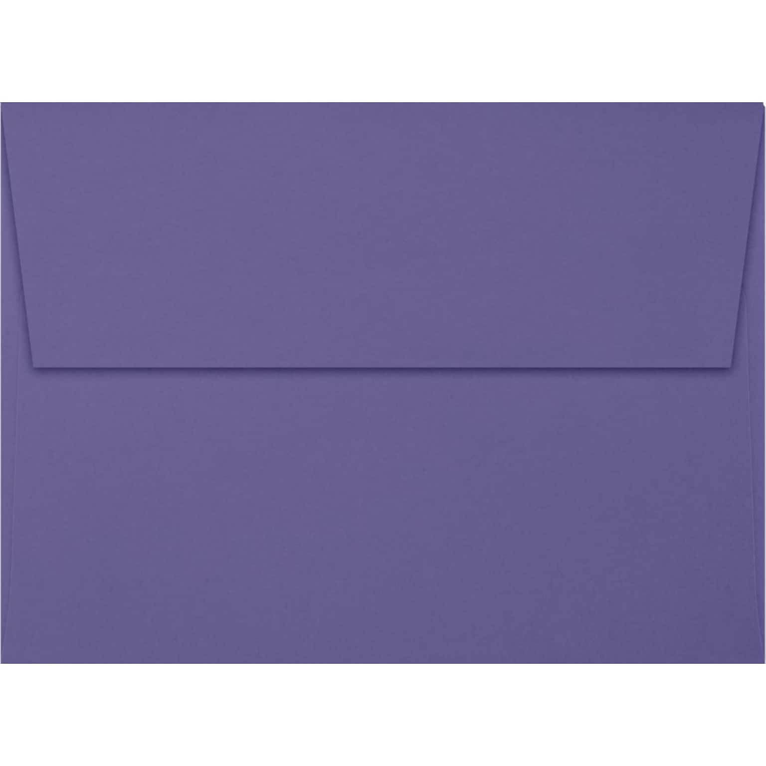 LUX A7 Invitation Envelopes (5 1/4 x 7 1/4) 50/Box, Wisteria (LUX-4880-106-50)