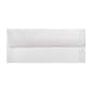 LUX Square Flap Self Seal #10 Business Envelope, 4 1/2" x 9 1/2", Clear Translucent, 1000/Box (4860-00-1000)