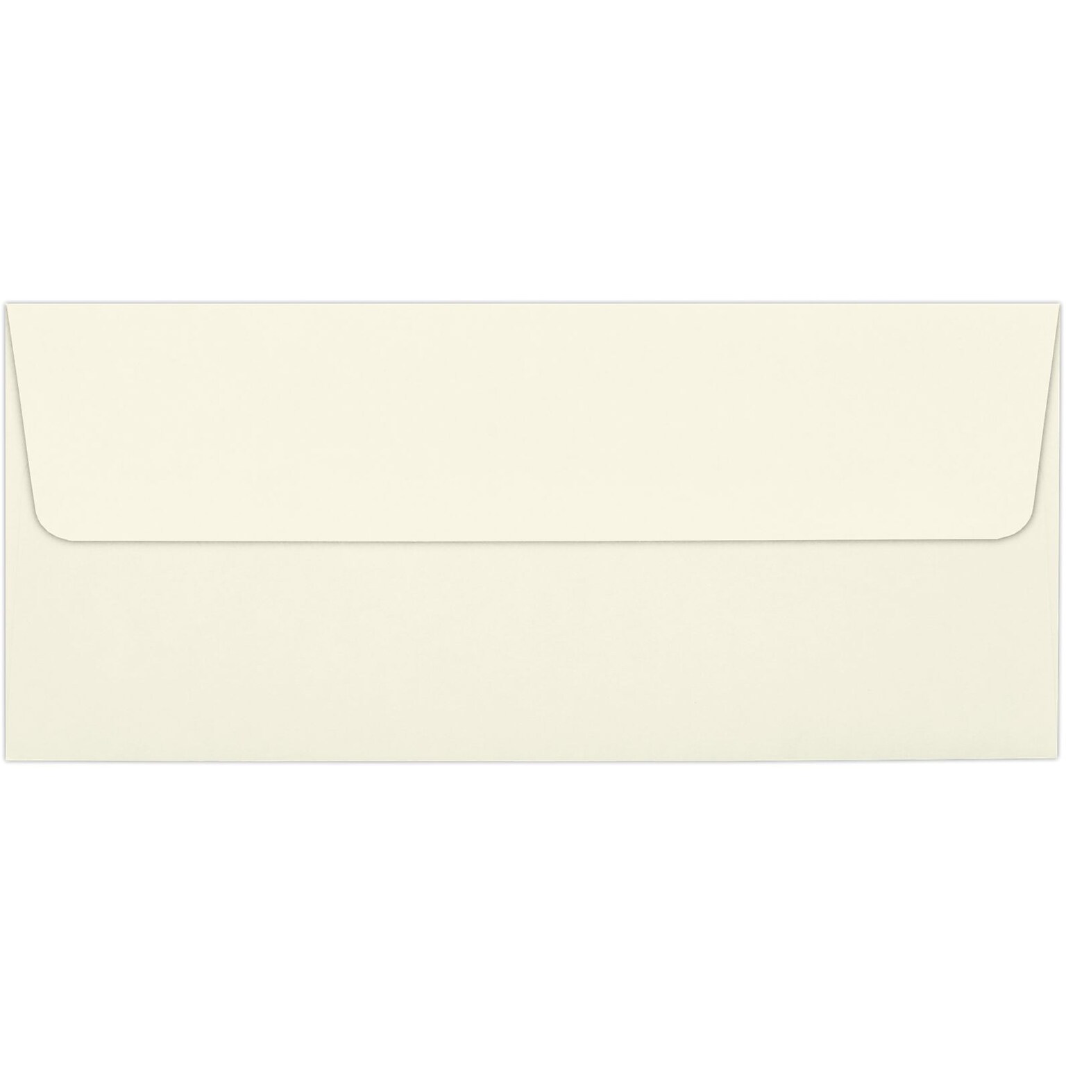 LUX 80lbs. 4 1/8 x 9 1/2 #10 Square Flap Envelopes, Natural, 1000/BX